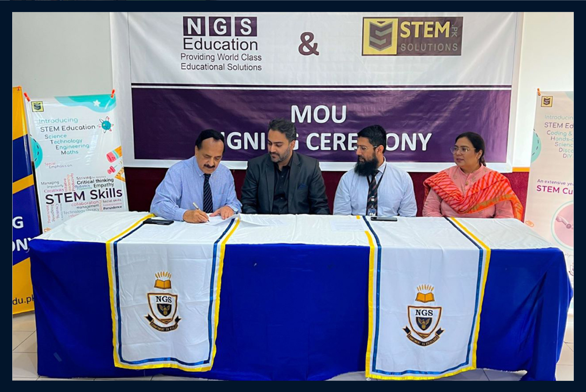Collaboration between NGS & STEM Solutions
