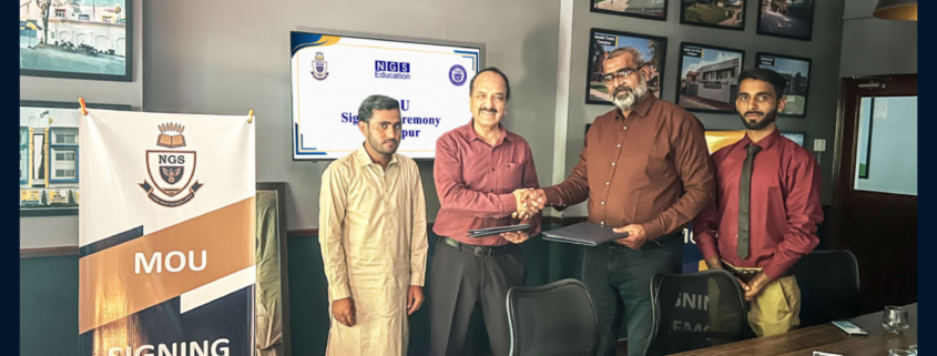 MoU Signing Ceremony- The Grammar School (Sanjarpur Campus)