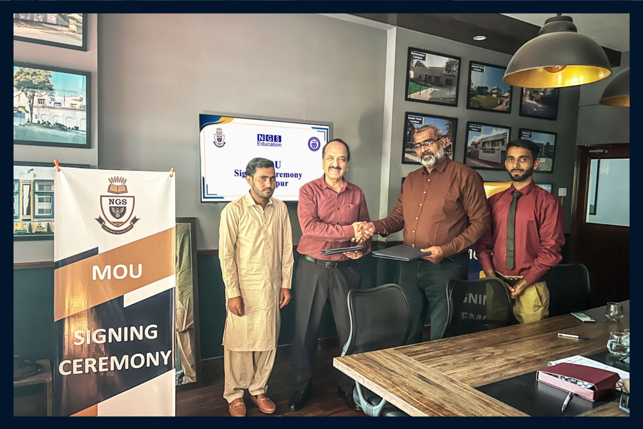 MoU Signing Ceremony- The Grammar School (Sanjarpur Campus)