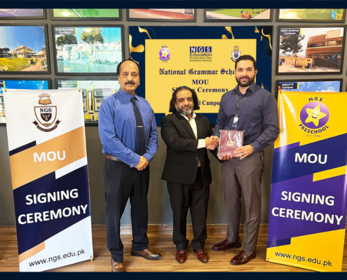 MoU signing Ceremony of NGS Sambrial, Lahore