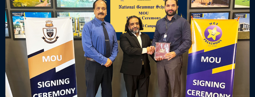 MoU signing Ceremony of NGS Sambrial, Lahore