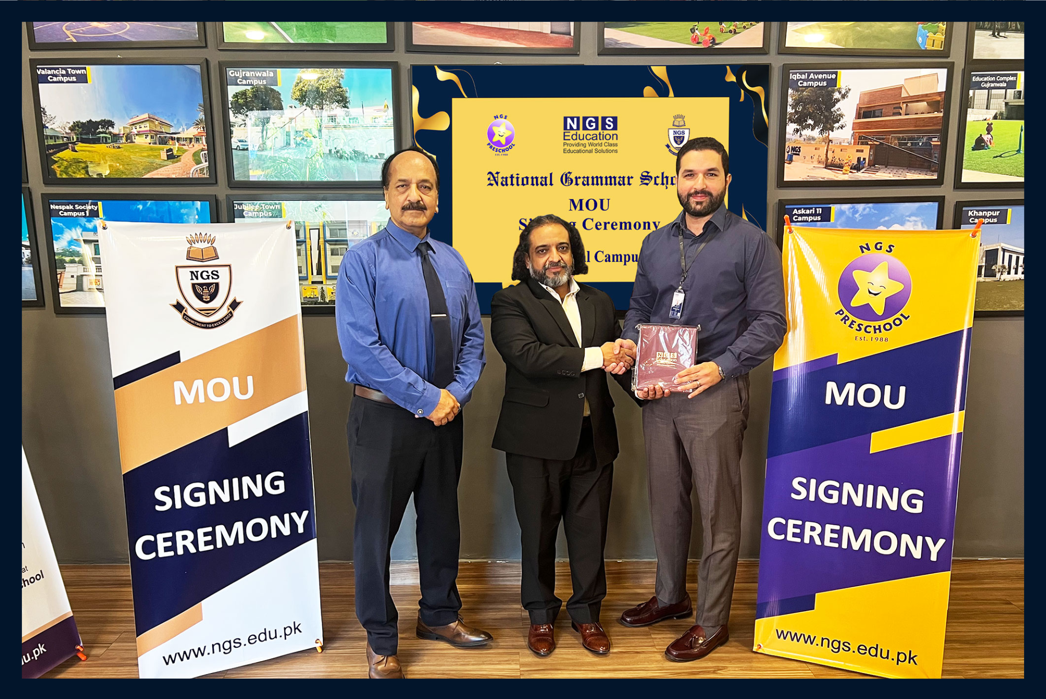 MoU signing Ceremony of NGS Sambrial, Lahore