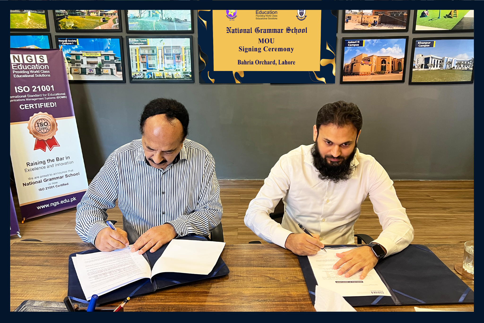 MOU Signing Ceremony Bahria Orchard, Lahore