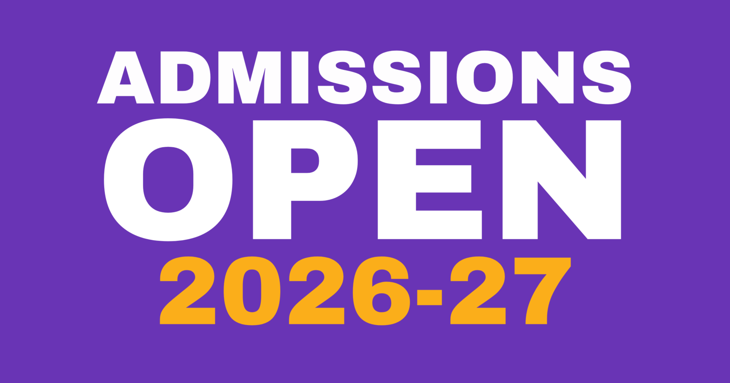 Preschool Admission Open 2026- 2027