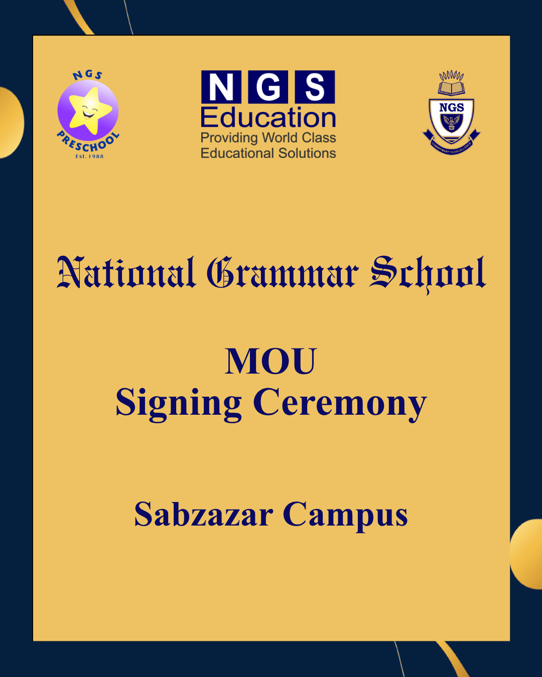 Another destination added to the growing NGS Education network!